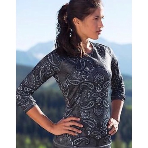 Athleta Tops - Athleta Sierra Nevada Thermal Long Sleeve Top